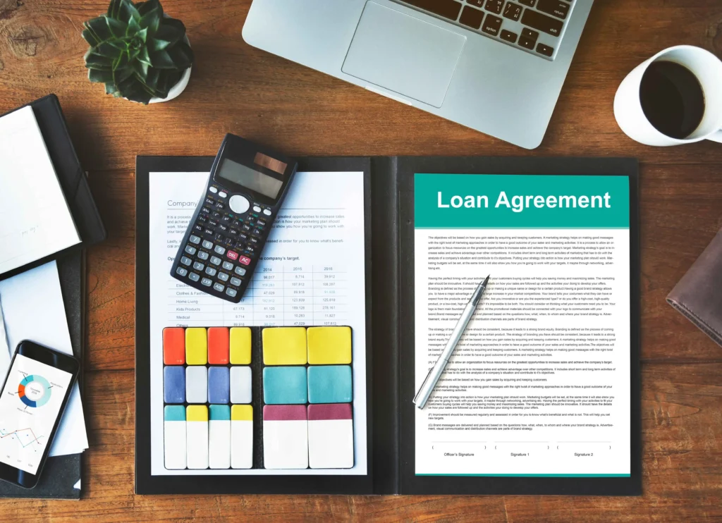 Loan agreement with Funding Guru