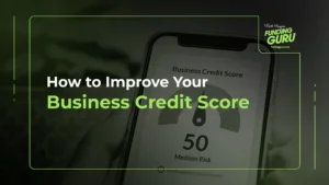 how to improve your business credit score banner